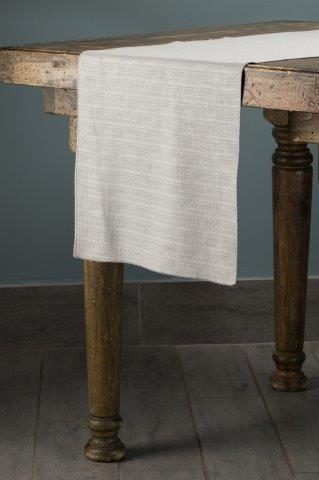Jute Dove table runner
